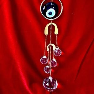 Evil eye sun catcher